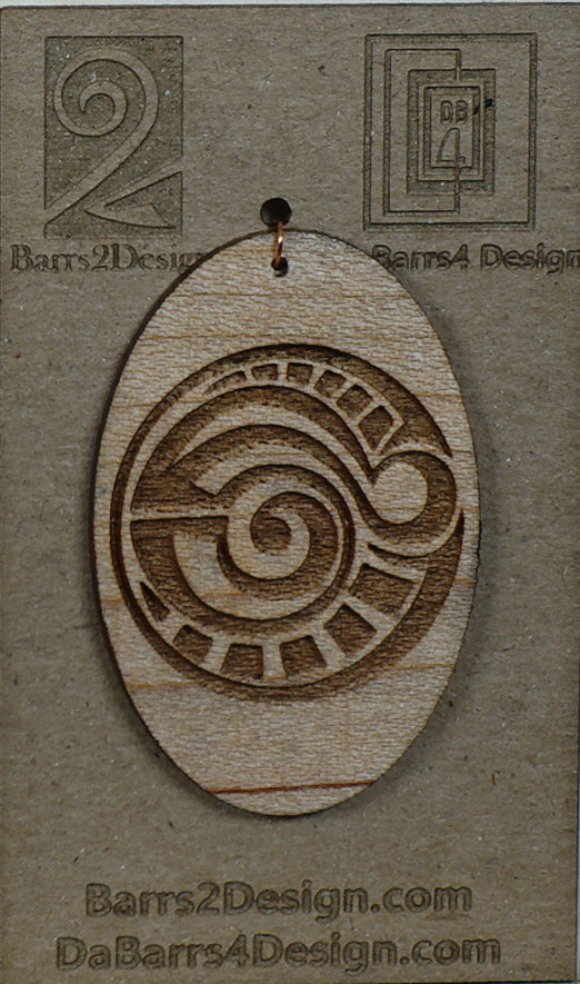 Wooden Pendant - 165-5