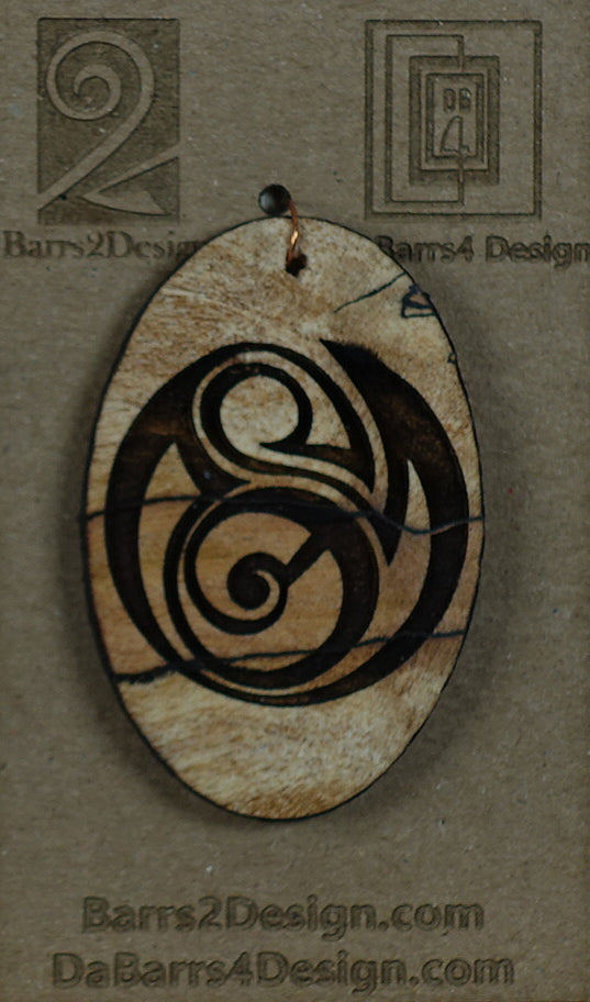 Wooden Pendant - 156-7