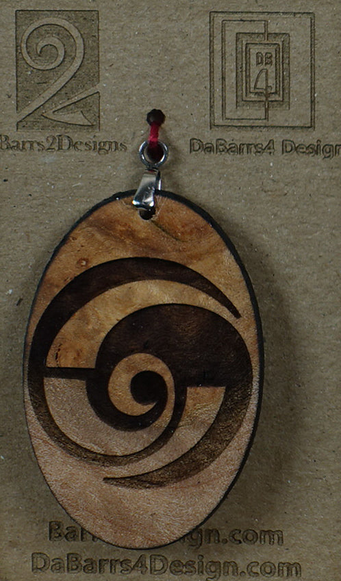 Wooden Pendant - 157