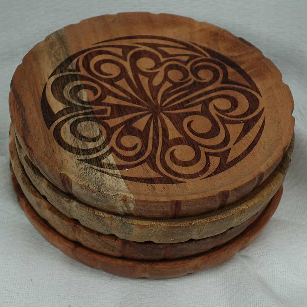 Coaster Set, Qty of , Cstr-9_Set-1