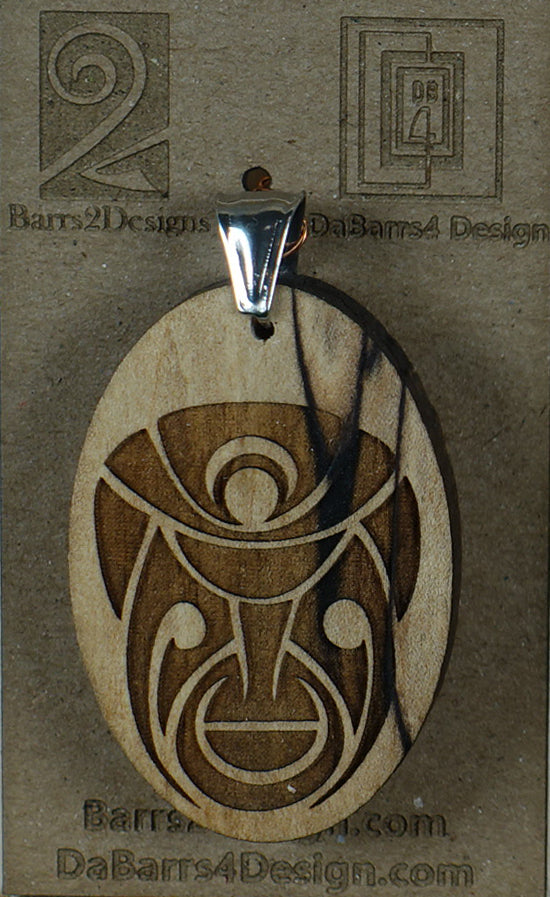 Wooden Pendant - 181