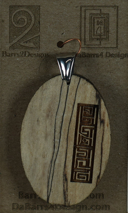 Wooden Pendant - 183