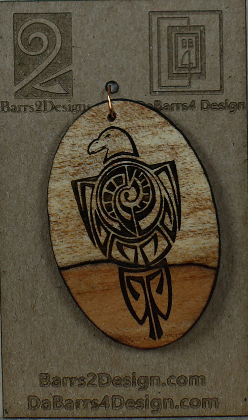 Wooden Pendant - 80-1