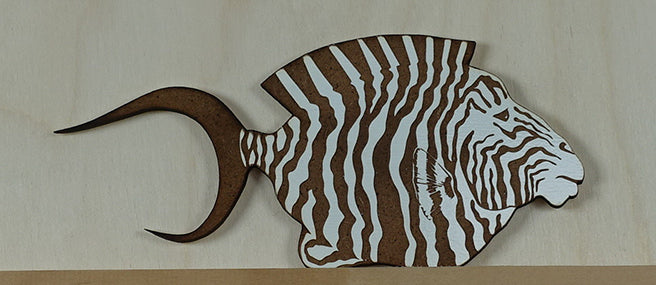 Zebra Fish, Magnet-4