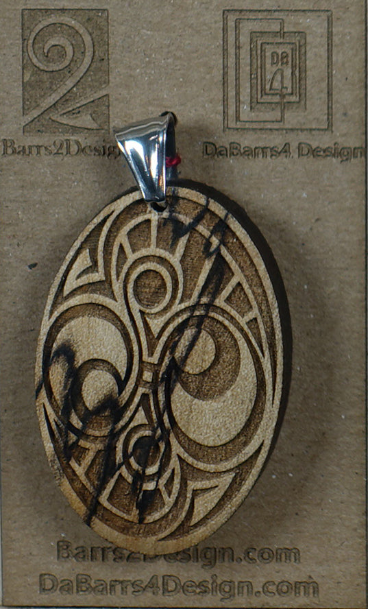 Wooden Pendant - 144