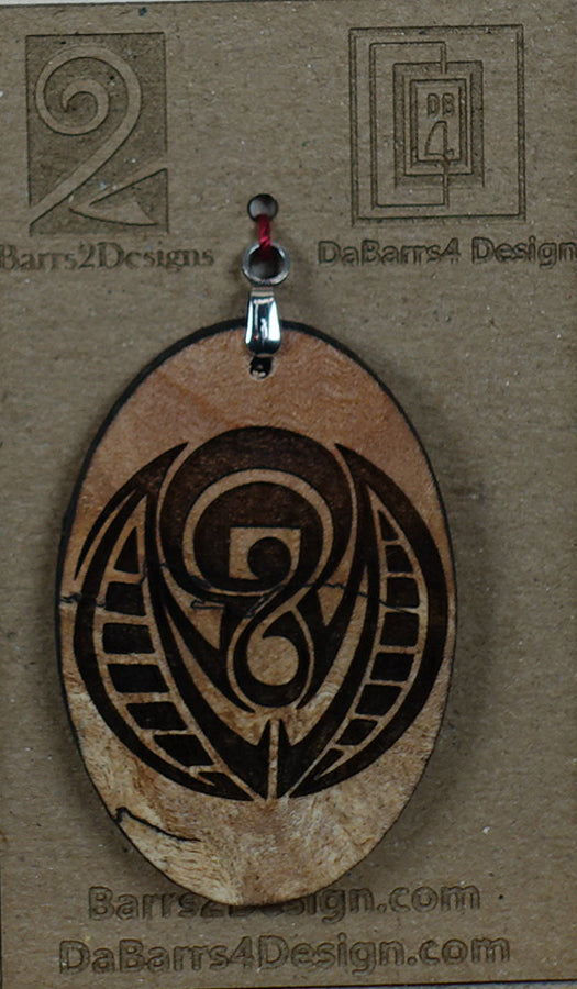 Wooden Pendant - 147-1