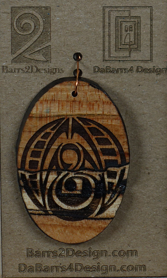 Wooden Pendant - 147