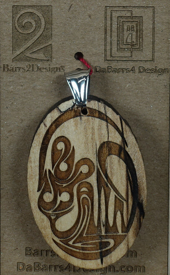 Wooden Pendant - 150-1
