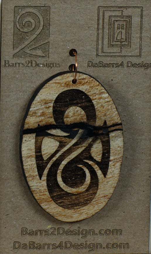 Wooden Pendant - 140-2