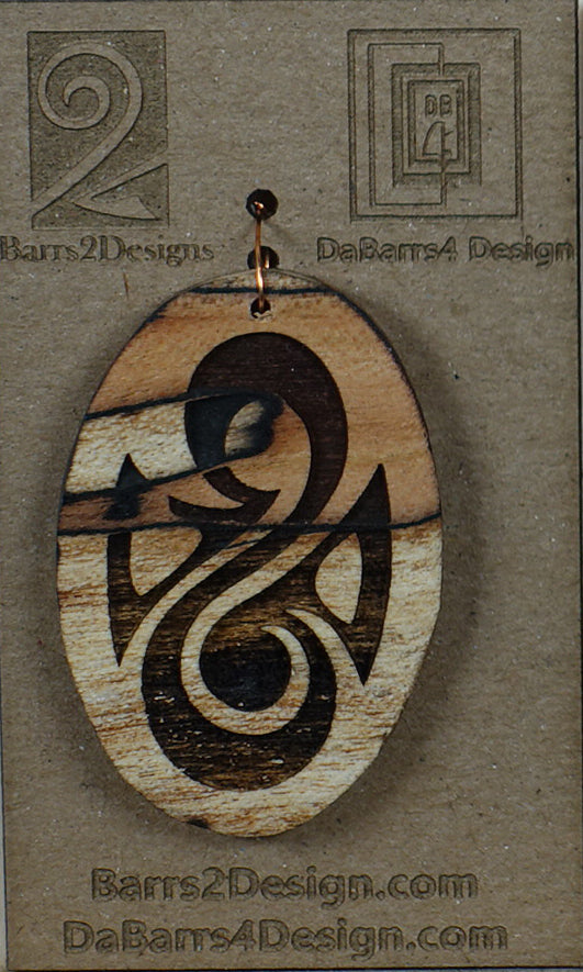 Wooden Pendant - 140-3