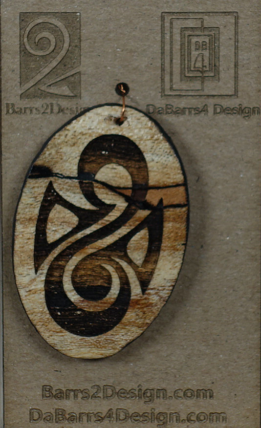 Wooden Pendant - 140-4