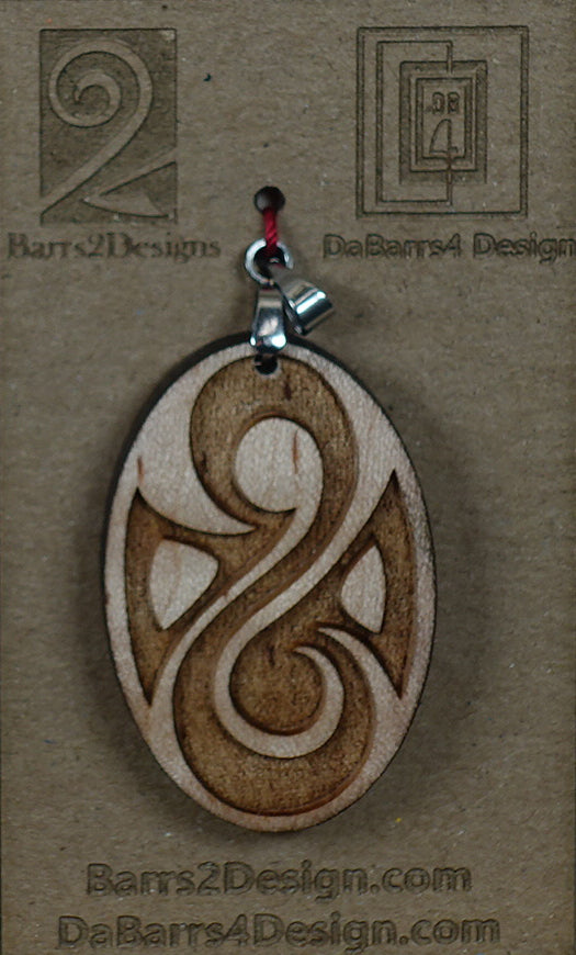 Wooden Pendant - 140-7