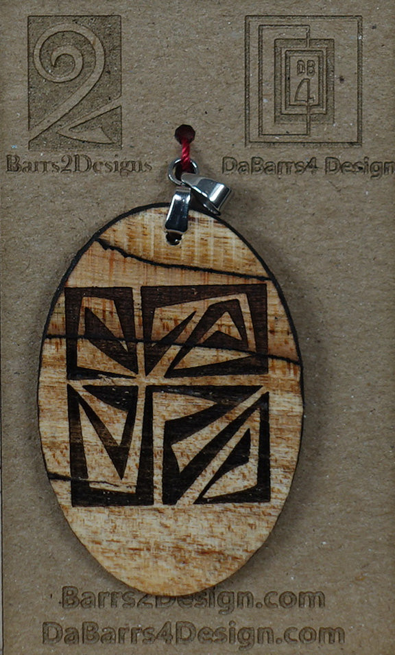 Wooden Pendant - 61-1