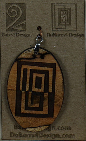 Wooden Pendant - 75-6