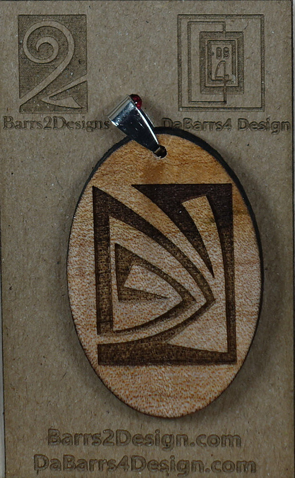 Wooden Pendant - 62-1