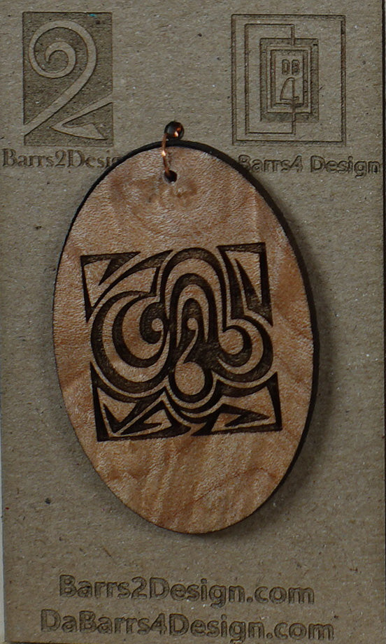 Wooden Pendant - 63