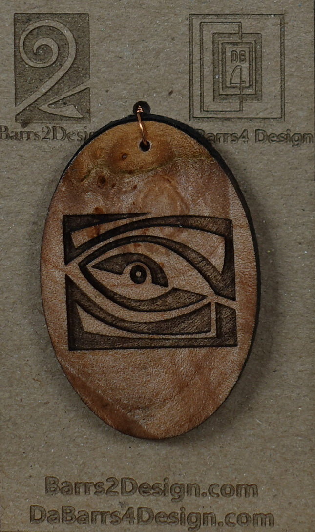 Wooden Pendant - 64