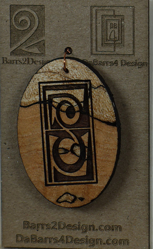 Wooden Pendant - 65