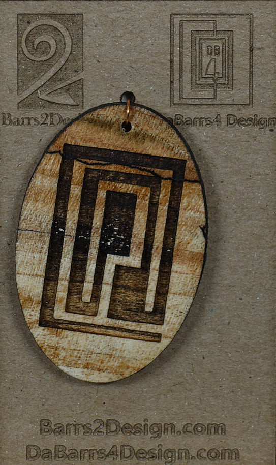 Wooden Pendant - 106-1