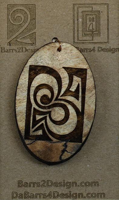 Wooden Pendant - 101-4