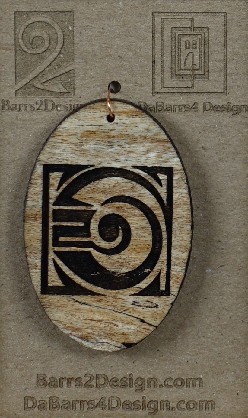 Wooden Pendant - 103
