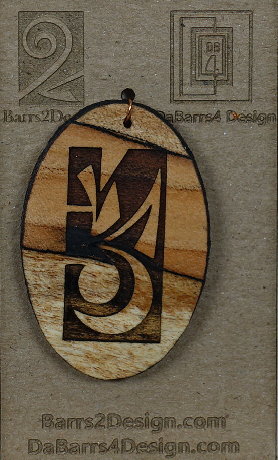 Wooden Pendant - 105-1