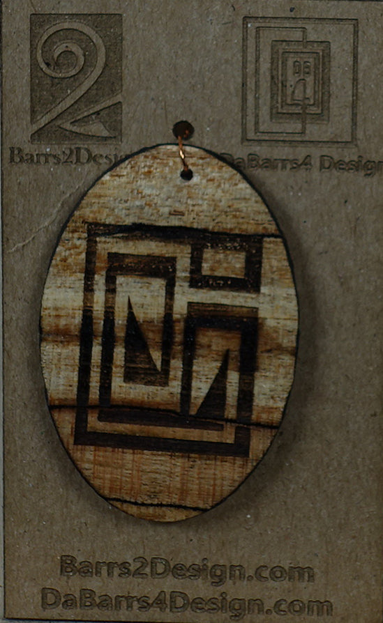 Wooden Pendant - 119