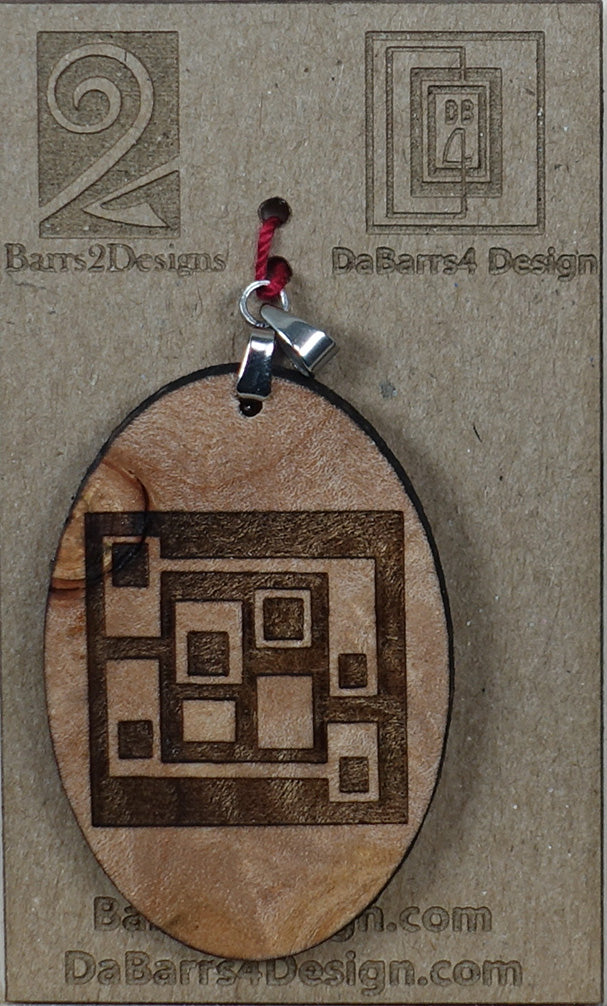 Wooden Pendant - 55