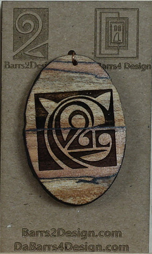 Wooden Pendant - 46-3