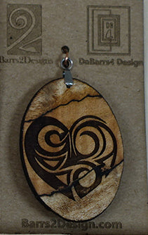 Wooden Pendant - 11-4