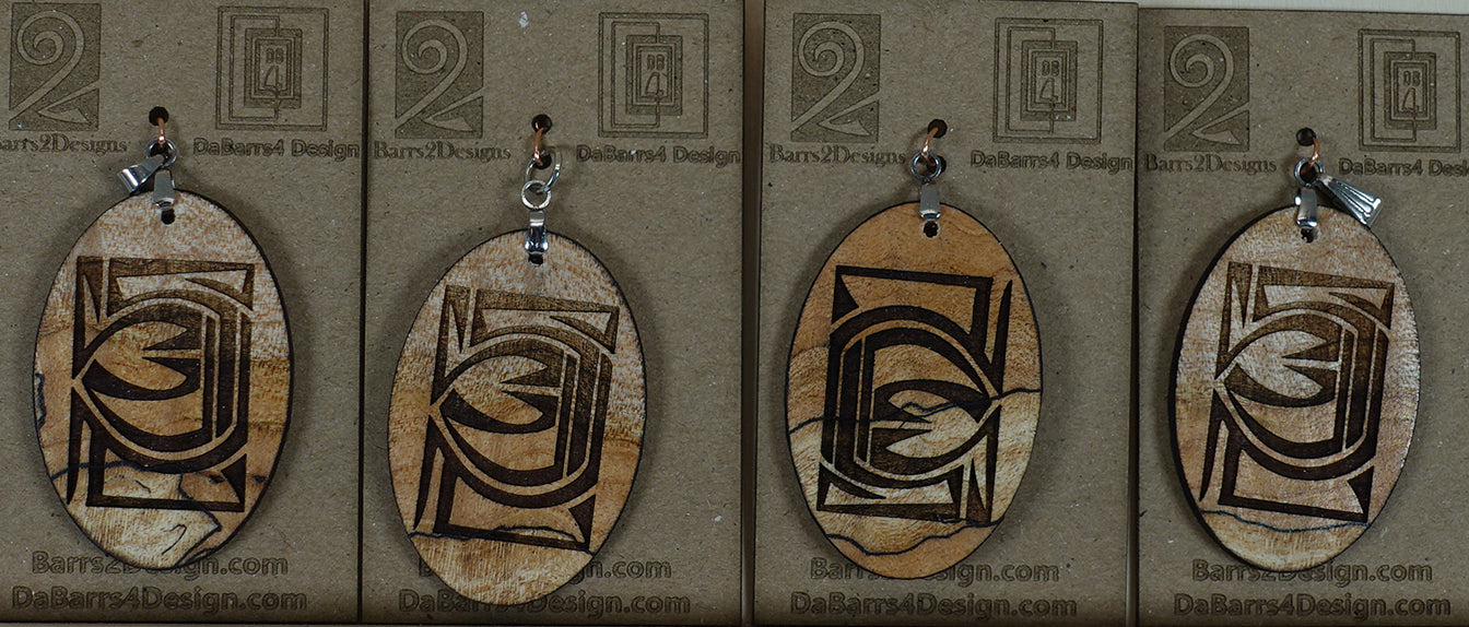 Wooden Pendant - 14