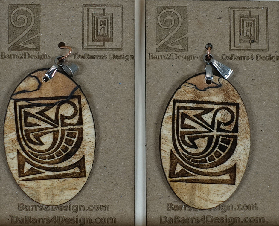 Wooden Pendant - 7