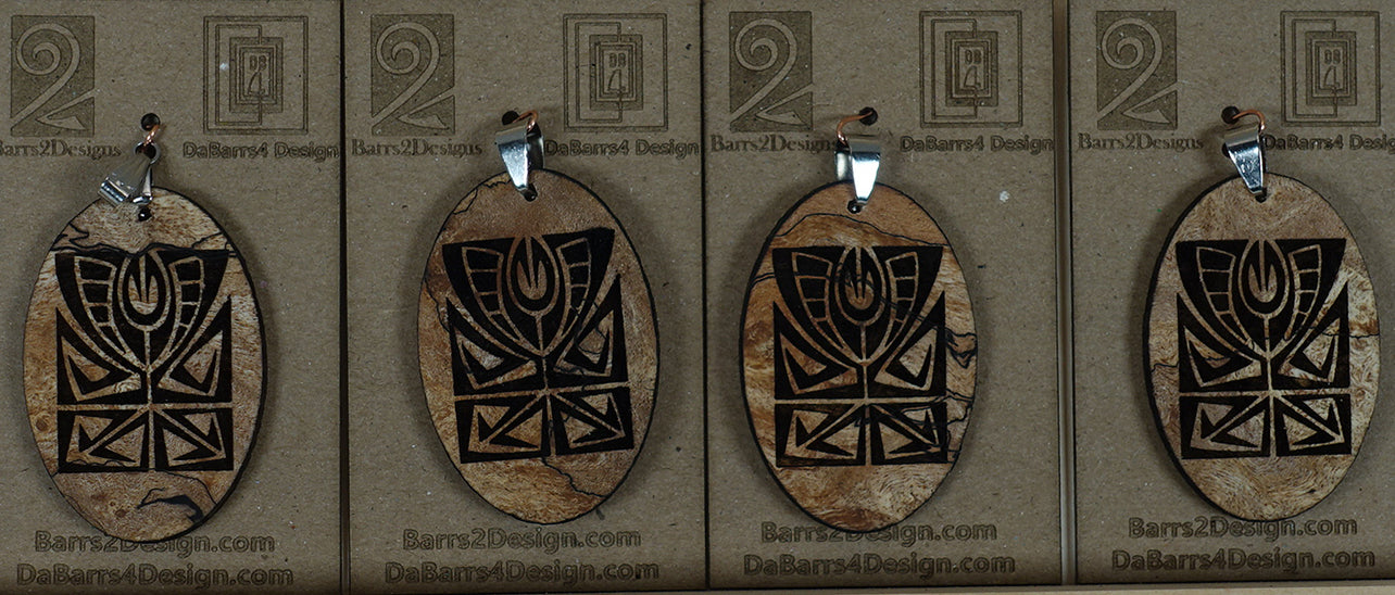 Wooden Pendant - 9