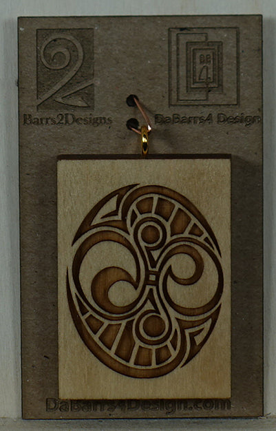 Wooden Pendant - 19