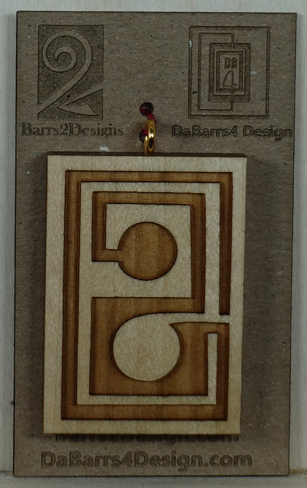 Wooden Pendant - 30