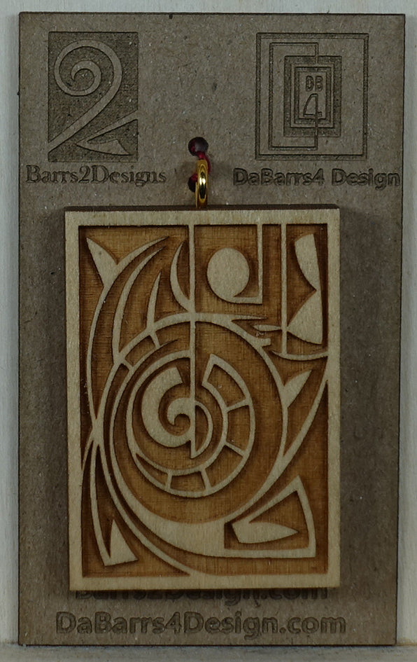 Wooden Pendant - 31
