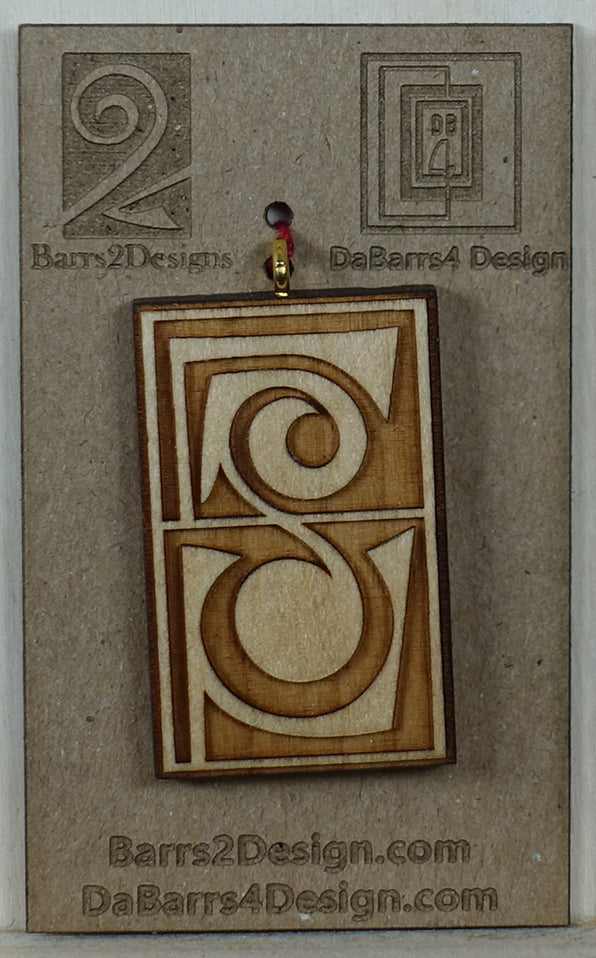 Wooden Pendant - 33