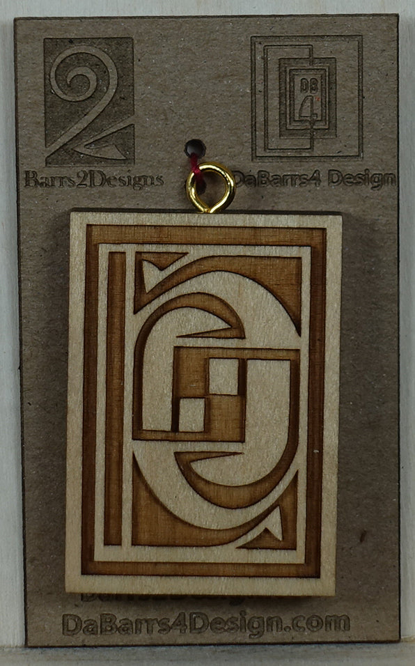 Wooden Pendant - 35