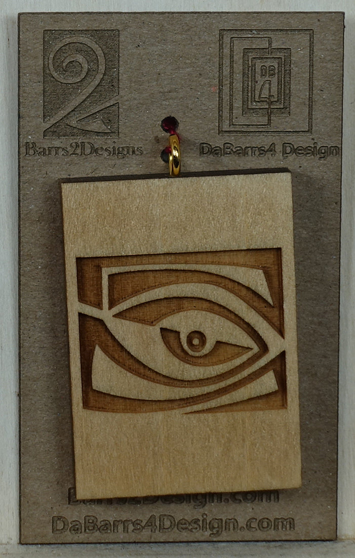 Wooden Pendant - 36