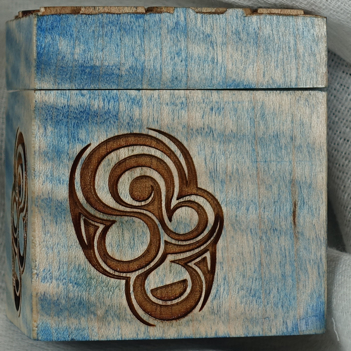 Tiger Maple Ring Box, Box -11