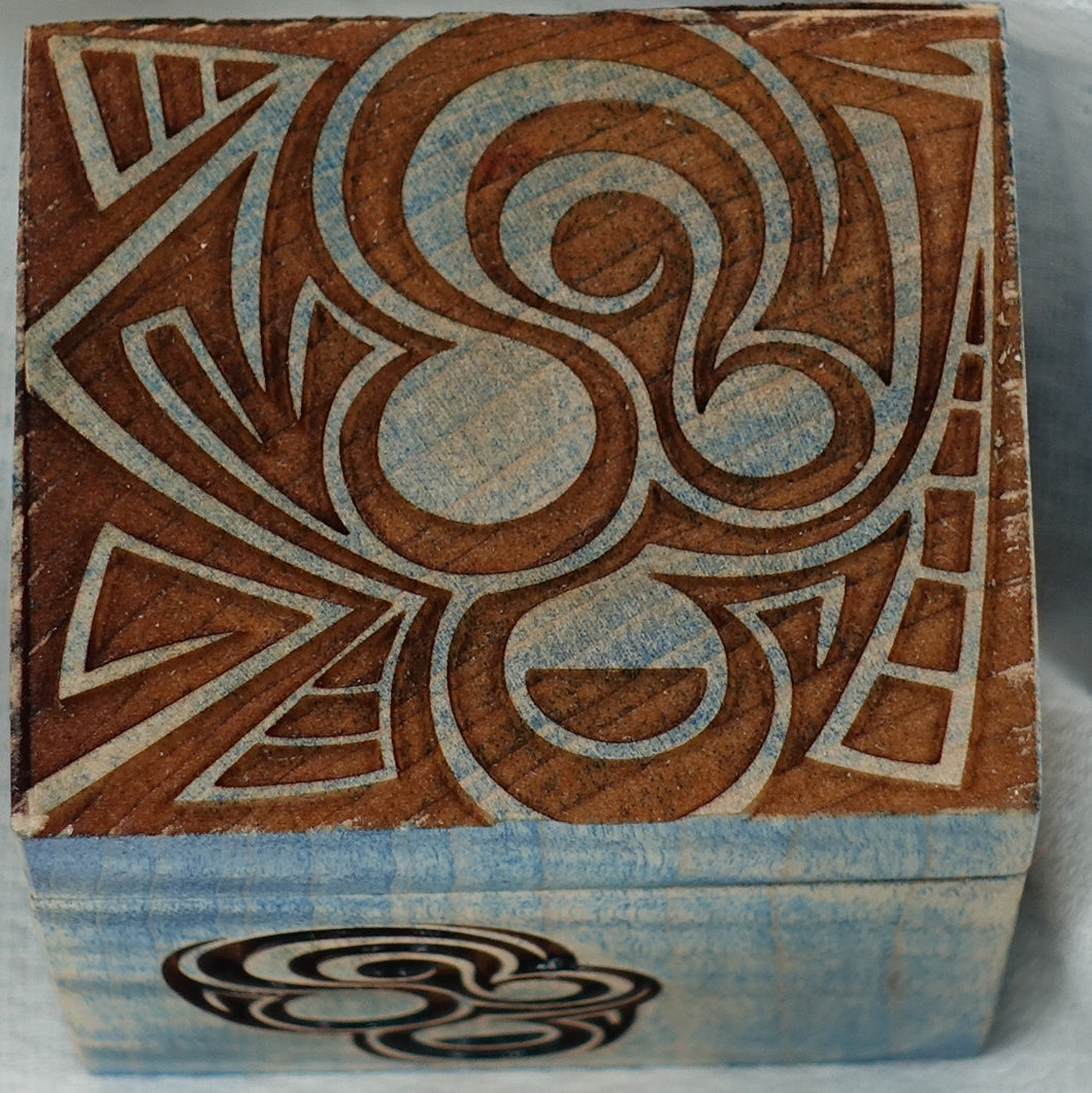 Tiger Maple Ring Box, Box -11