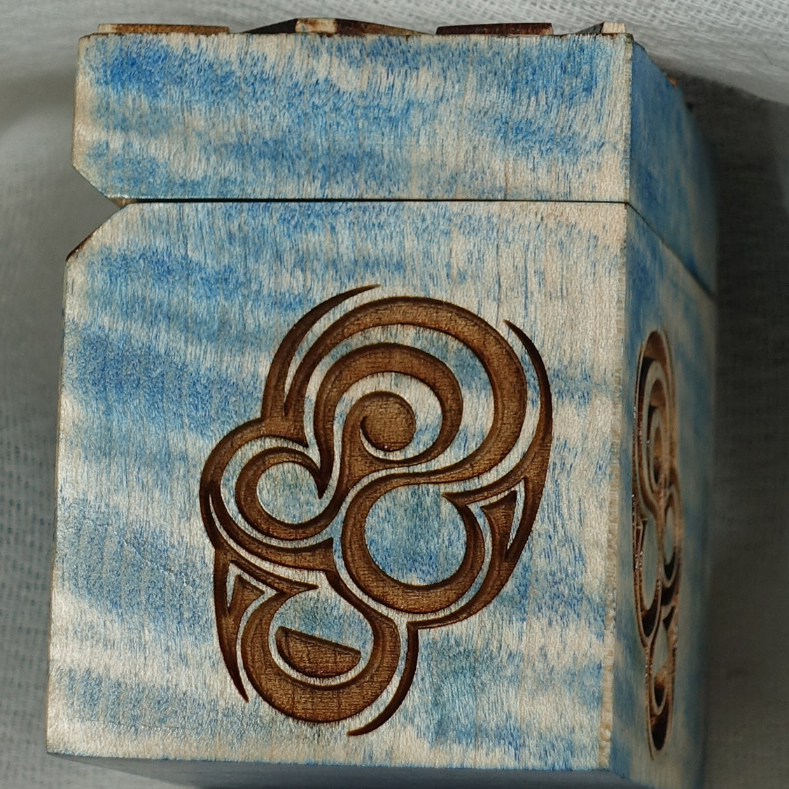 Tiger Maple Ring Box, Box -11