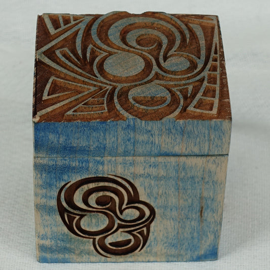 Tiger Maple Ring Box, Box -11