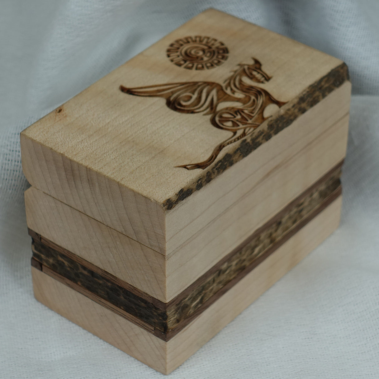 Basswood Keepsake Box, Box - 2