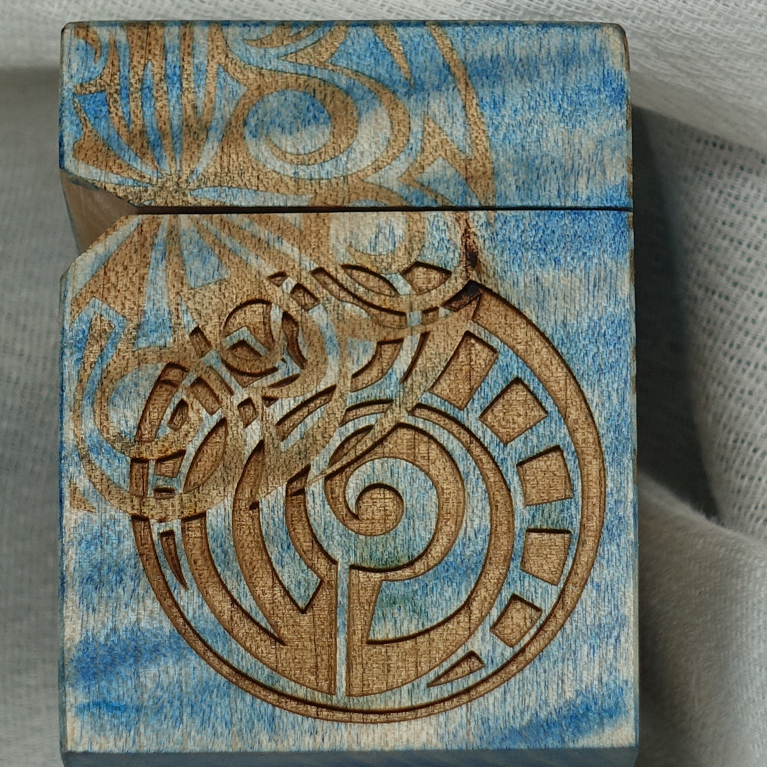 Tiger Maple Ring Box, Box - 4