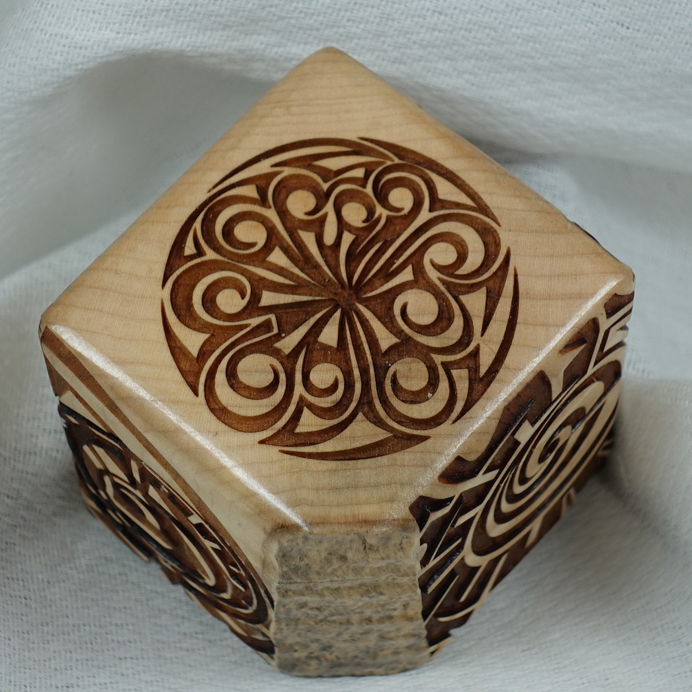 Tiger Maple Ring Box, Box - 5