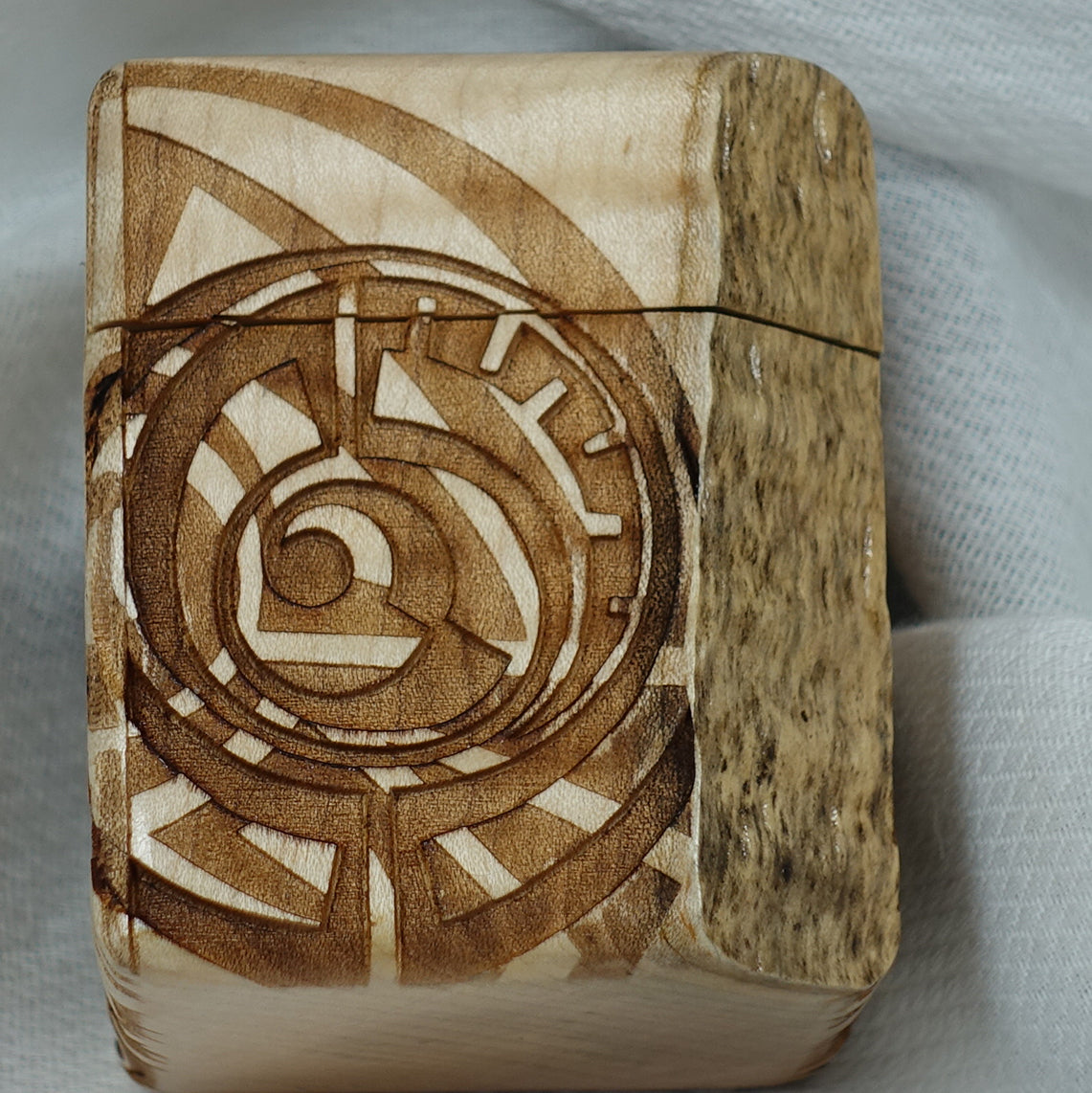 Tiger Maple Ring Box, Box - 5