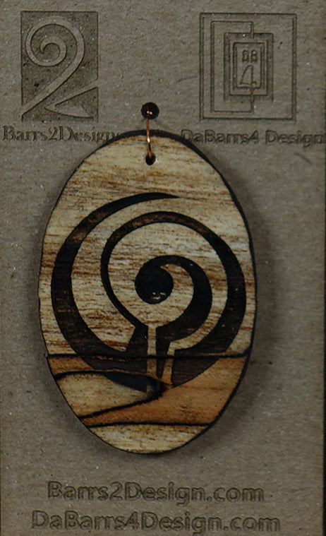 Wooden Pendant - 151-1