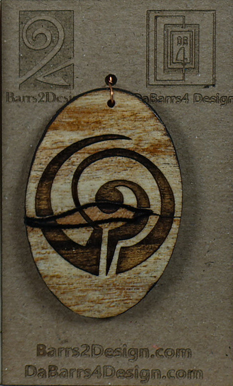 Wooden Pendant - 151-3