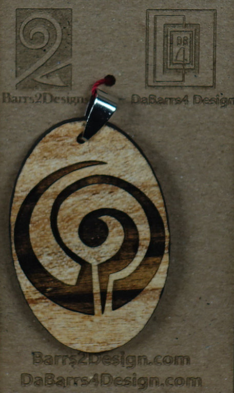 Wooden Pendant - 151-5